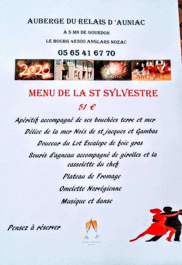 Auberge Du Relais D'Auniac Ґурдон-ен-керсі Екстер'єр фото